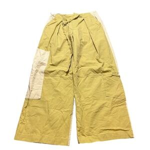 Zara Wide Leg Grunge Carrot Fit Trousers with Pockets Pants Womens Size‎ Large